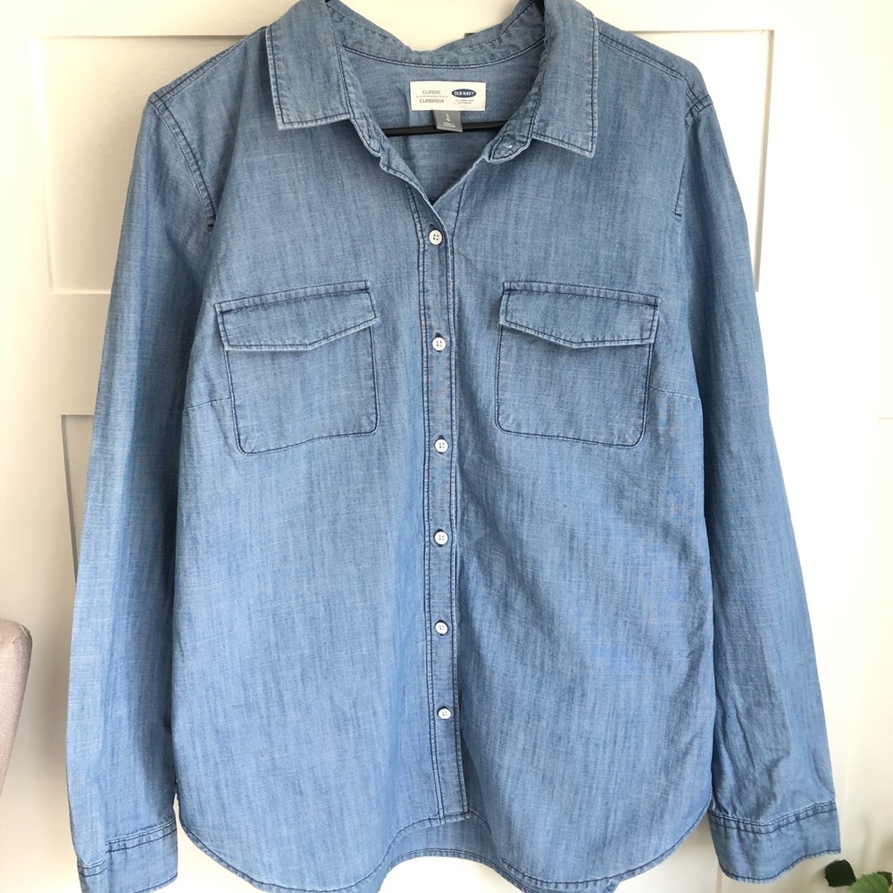 Old Navy Chambray button down